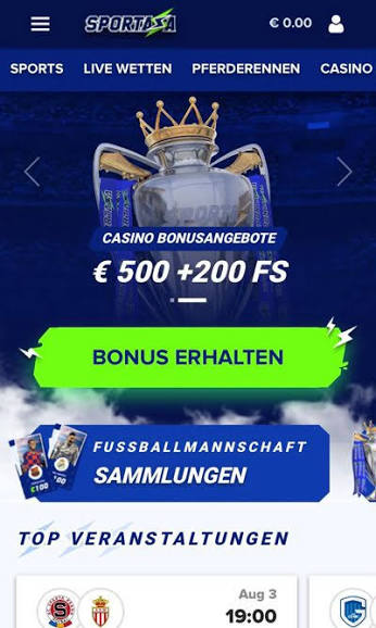 Valutazione di Sportaza Casino 2026